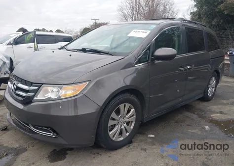 2016 Honda Odyssey Ex-L z USA, uszkodzony, nr VIN 5FNRL5H65GB154588